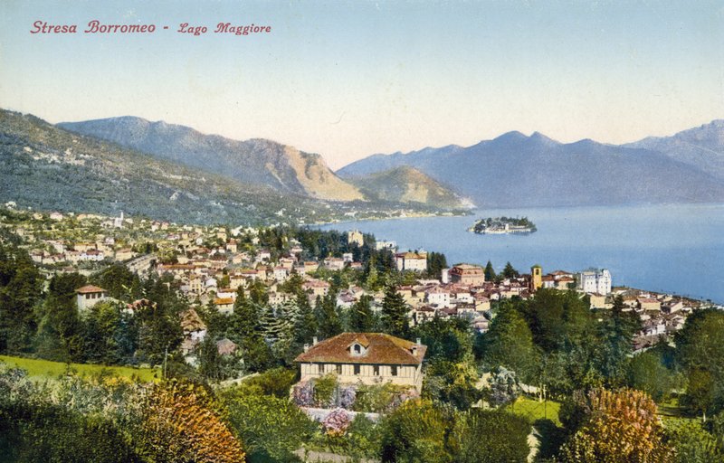 Streso Borromeo, Lago Maggiore (foto a cores) de Italian Photographer