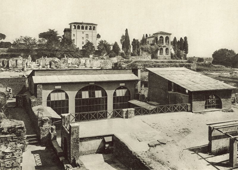 O Palatino, Casa de Livia de Italian Photographer