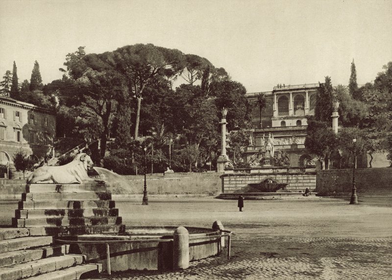 A Praça do Povo, o Pincio de Italian Photographer