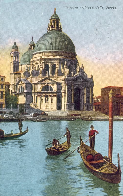 A Saudação, Veneza (foto a cores) de Italian Photographer