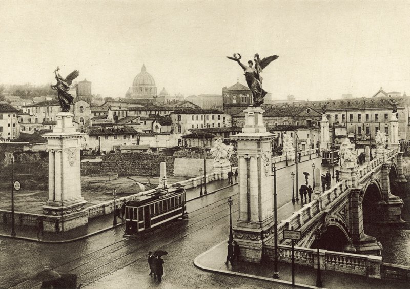 A ponte Victor Emanuel de Italian Photographer