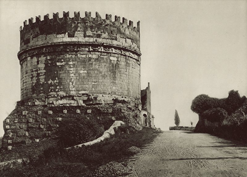 Tumba de Caecilia Metella de Italian Photographer
