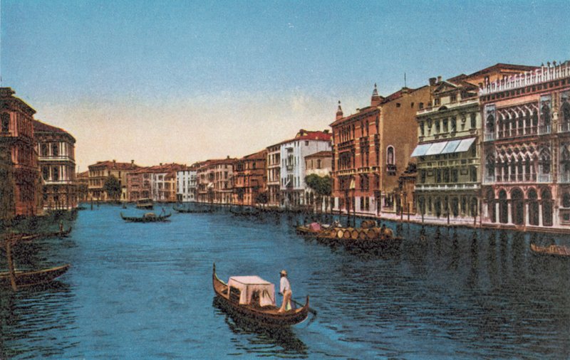 Veneza/Veneza: Grande Canal no Ca