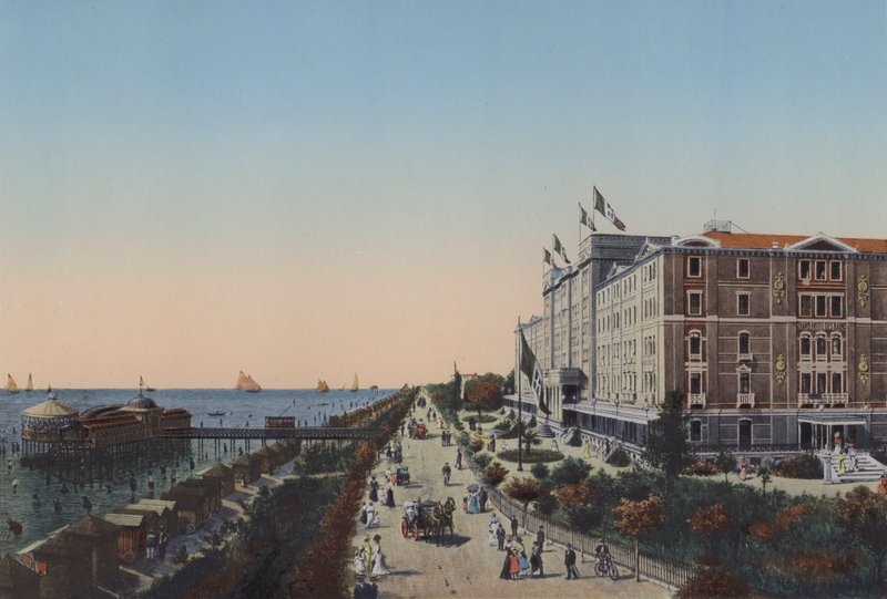 Venezia, Lido (foto colorida) de Italian Photographer