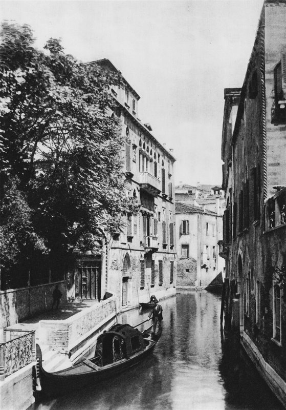 Veneza, Palácio Van-Axel (foto a p/b) de Italian Photographer