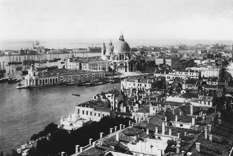 Veneza, Panorama (foto a p/b) de Italian Photographer