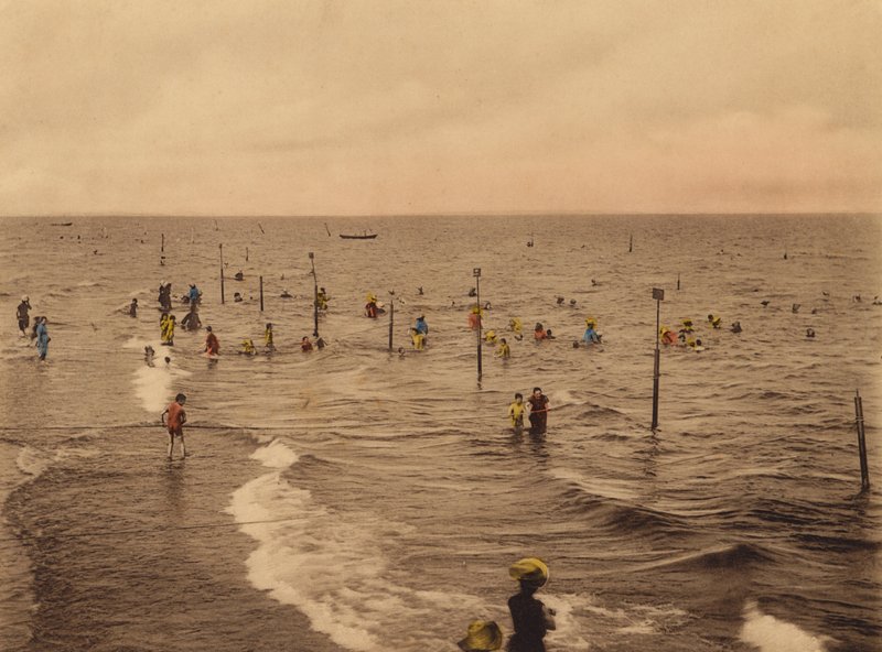 Veneza / Veneza: Lido, Bagni di Mare (fotografia a cores) de Italian Photographer