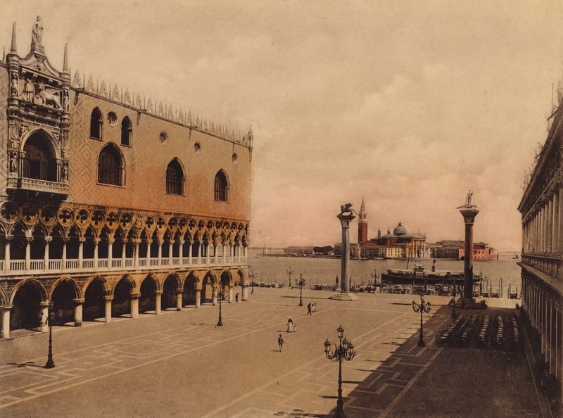 Venezia / Veneza: Piazzetta (fotografia a cores) de Italian Photographer
