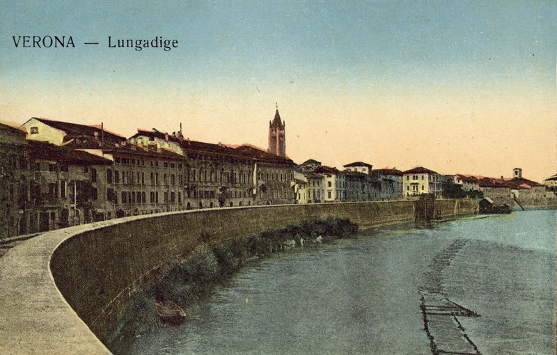 Verona, Itália, Lungadige de Italian Photographer
