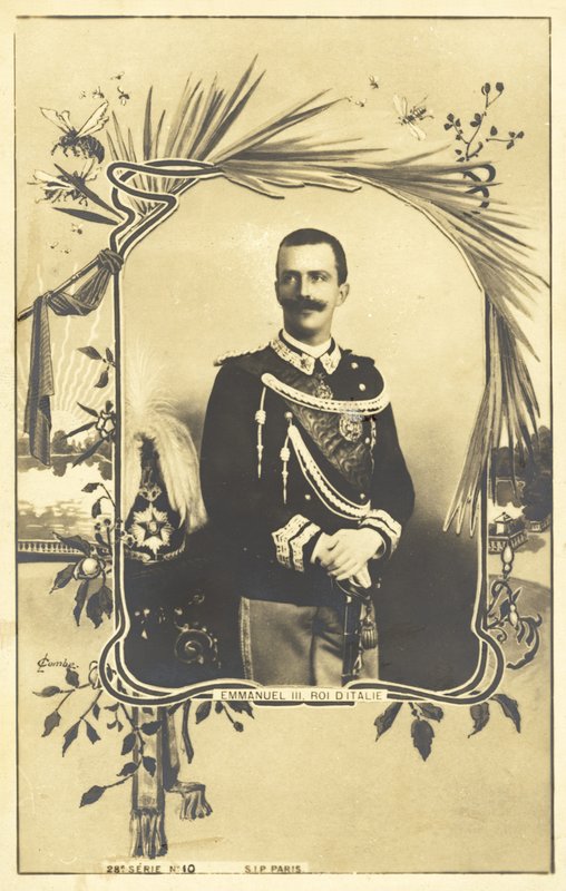 Victor Emmanuel III, rei da Itália de Italian Photographer