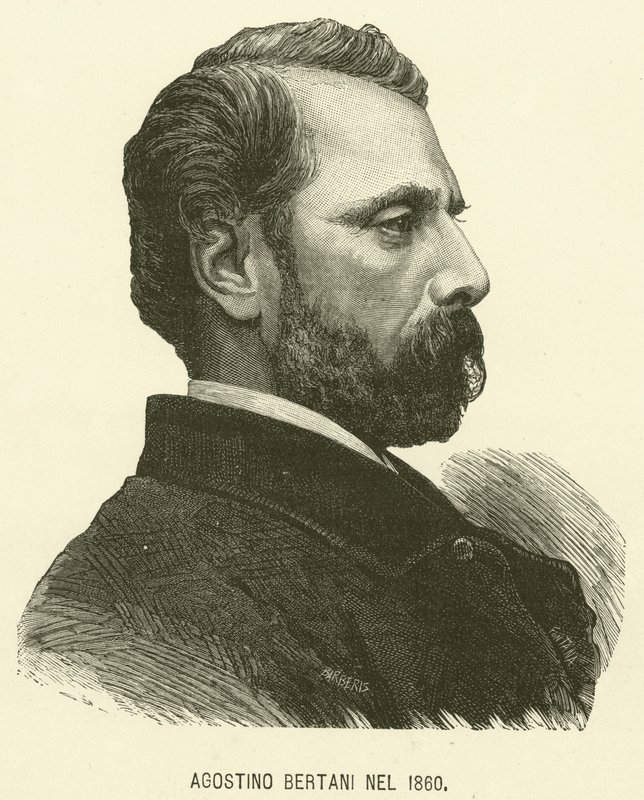 Agostino Bertani Em 1860 (gravura) de Italian School