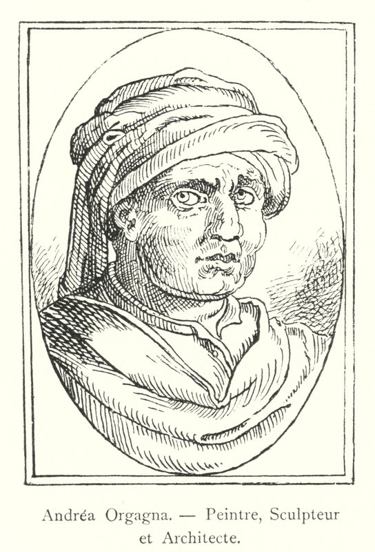 Andrea Orgagna, Pintora, Escultora e Arquiteta (gravura) de Italian School