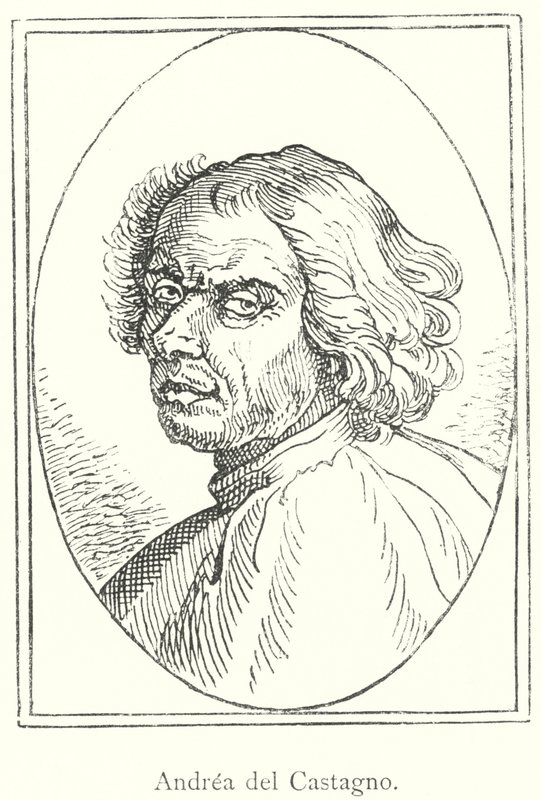 Andrea del Castagno (gravura) de Italian School