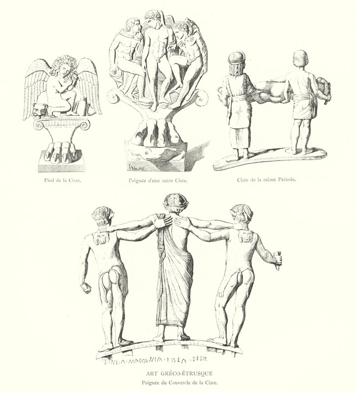 Arte Greco-Etrusca (gravura) de Italian School