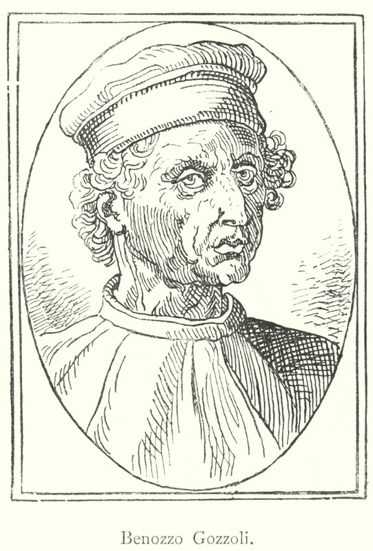 Benozzo Gozzoli (gravura) de Italian School