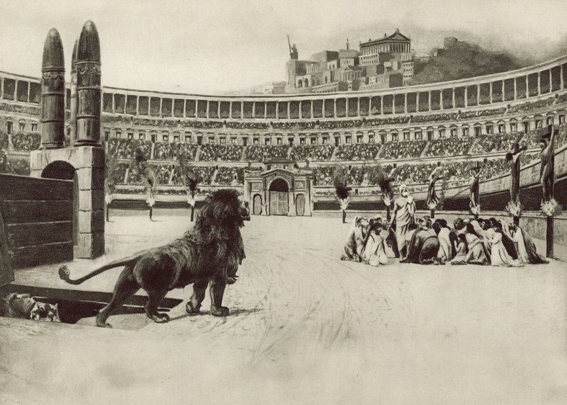Circus Maximus, A Última Oração (litho) de Italian School