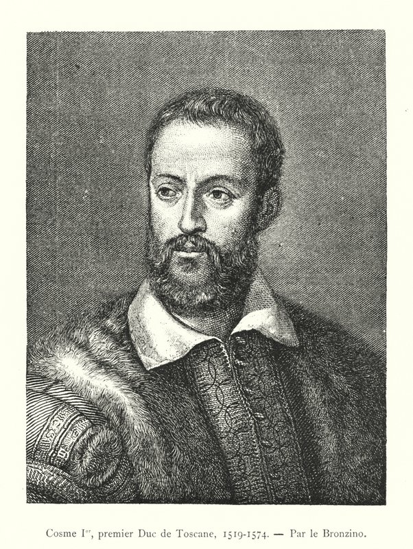 Cosimo I, primeiro Duque da Toscana de Italian School
