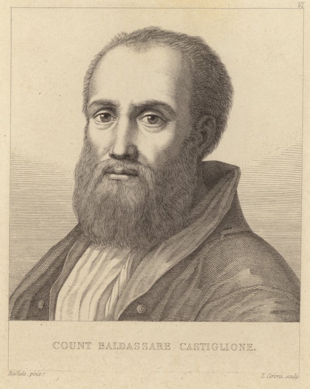 Conde Baldassare Castiglione (1478-1529) de Italian School