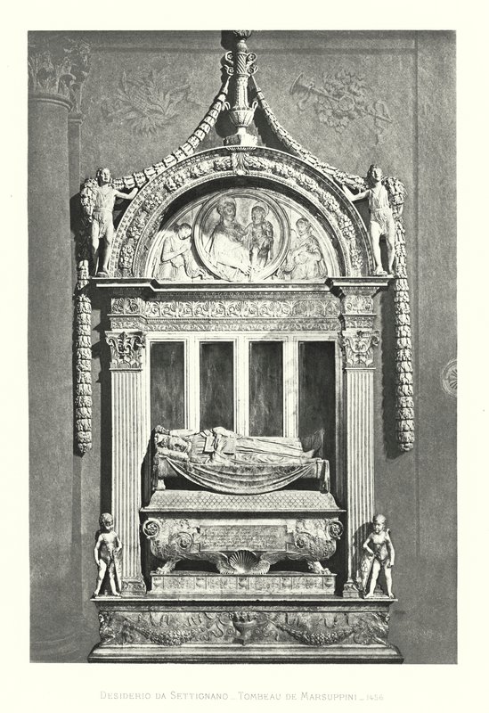 Desiderio da Settignano, Tombeau de Marsuppini de Italian School