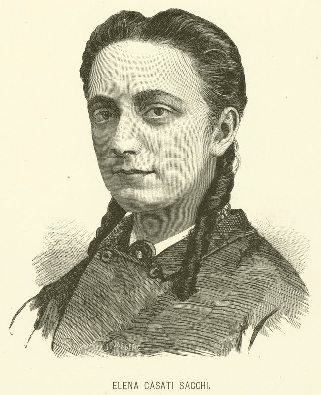Elena Casati Sacchi (gravura) de Italian School