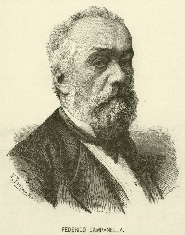Federico Campanella (gravura) de Italian School
