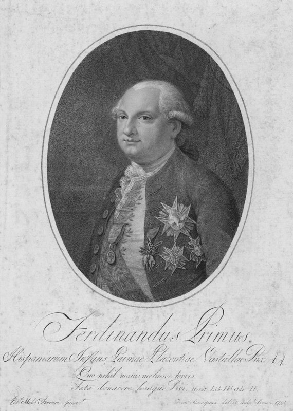 Fernão I, Duque de Parma (gravura) de Italian School