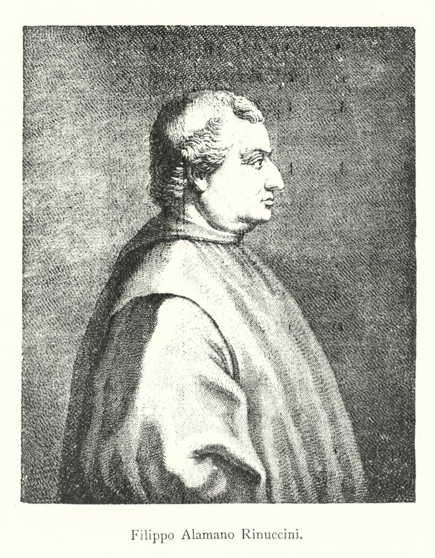 Filippo Alamano Rinuccini (gravura) de Italian School