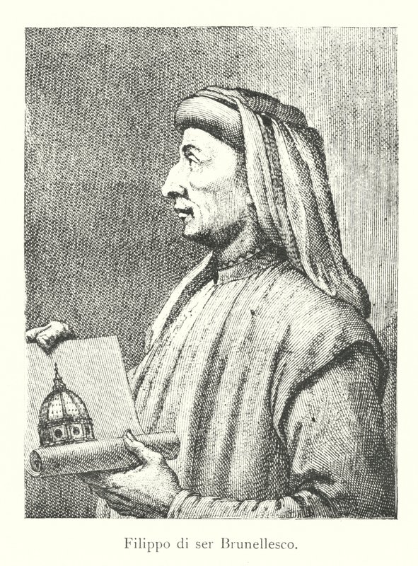 Filippo di ser Brunellesco (gravura) de Italian School