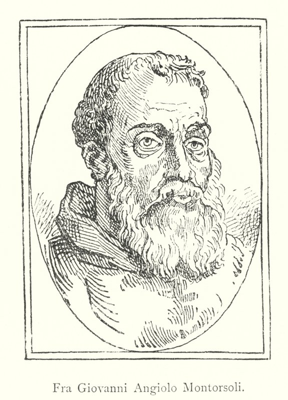 Fra Giovanni Angiolo Montorsoli (gravura) de Italian School