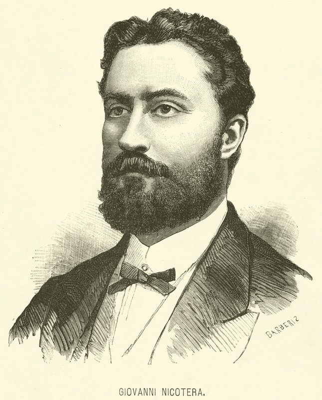 Giovanni Nicotera (gravura) de Italian School