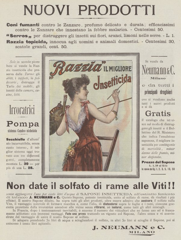 J Neumann e C (litografia a cores) de Italian School