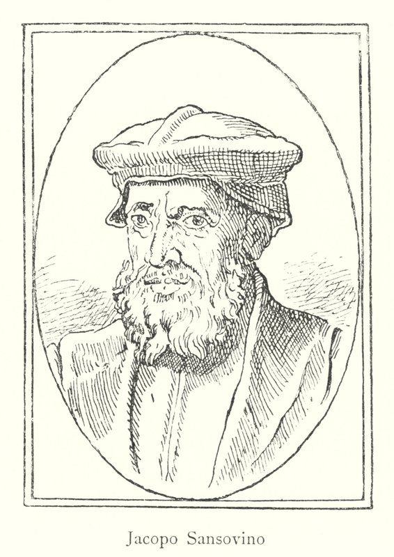 Jacopo Sansovino (gravura) de Italian School