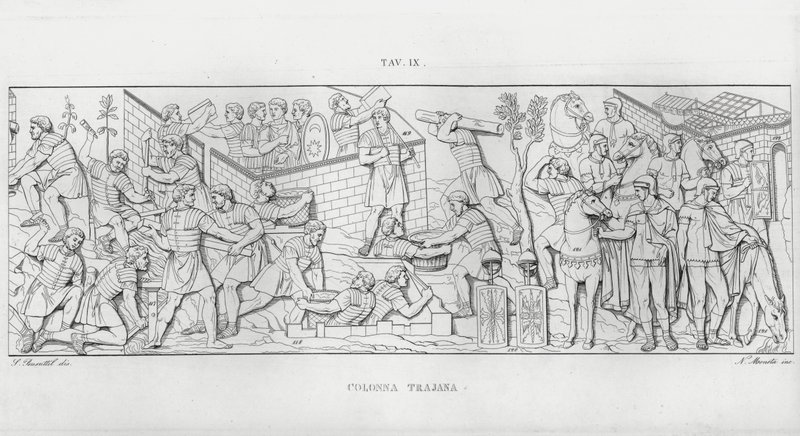 La Colonna Trajana, Trajan