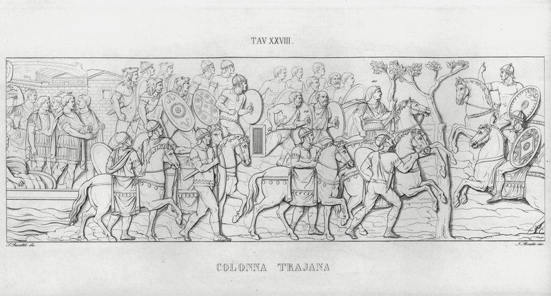 La Colonna Trajana, Trajan