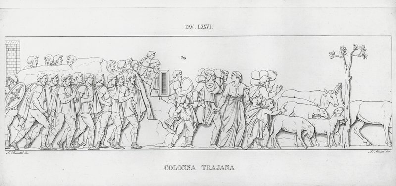 La Colonna Trajana, Trajan
