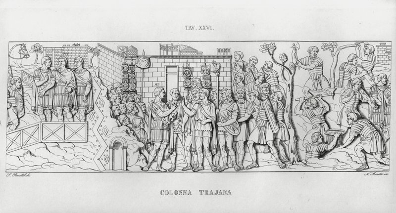 La Colonna Trajana, Trajan