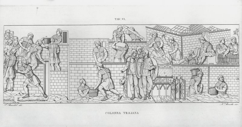 La Colonna Trajana, Trajan