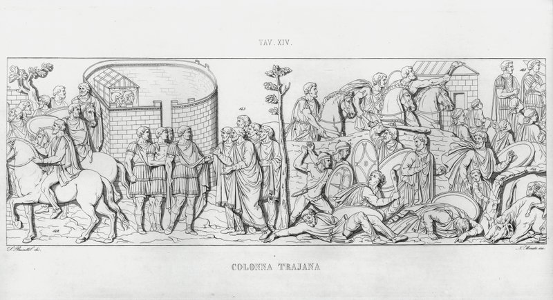 La Colonna Trajana, Trajan
