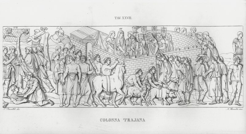 La Colonna Trajana, Trajan