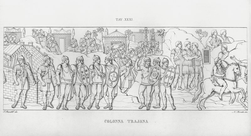 La Colonna Trajana, Trajan