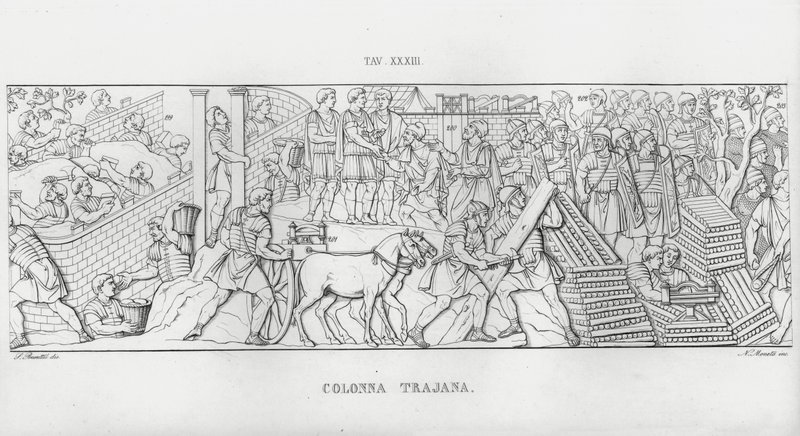 La Colonna Trajana, Trajan