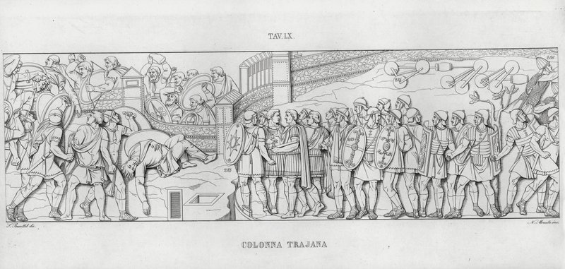 La Colonna Trajana, Trajan