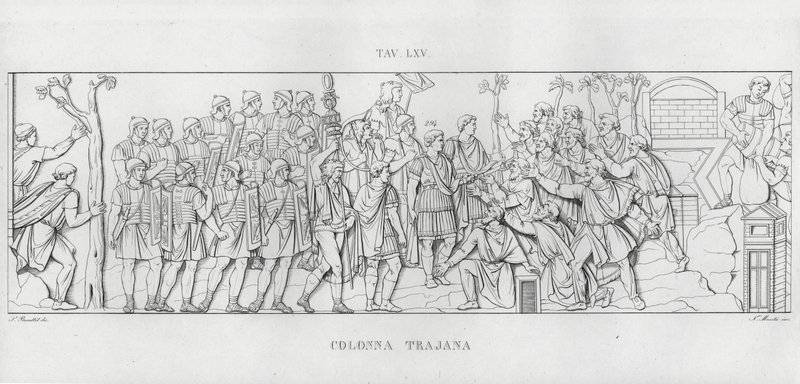 La Colonna Trajana, Trajan