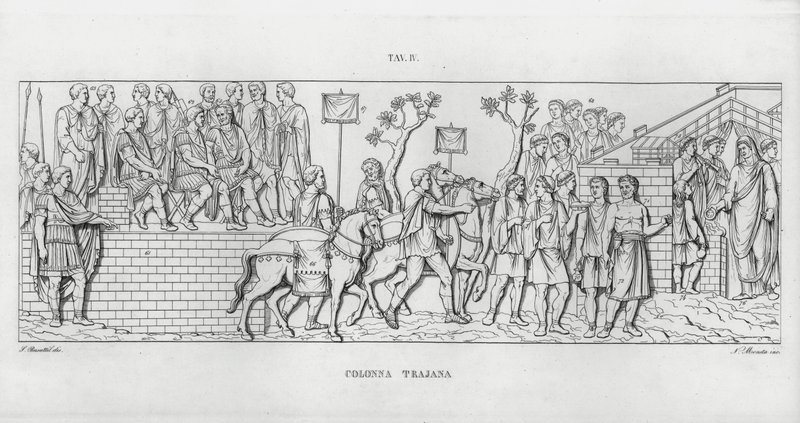 La Colonna Trajana, Trajan