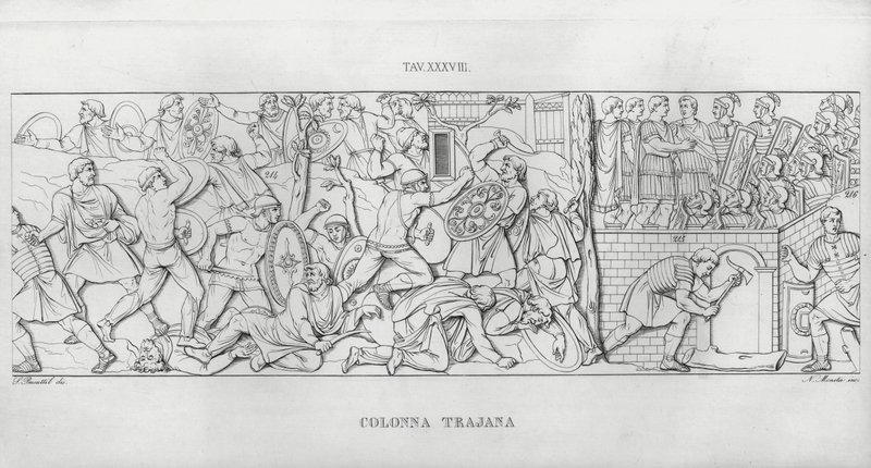 La Colonna Trajana, Trajan