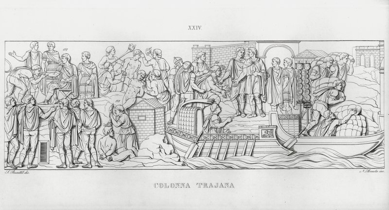 La Colonna Trajana, Trajan