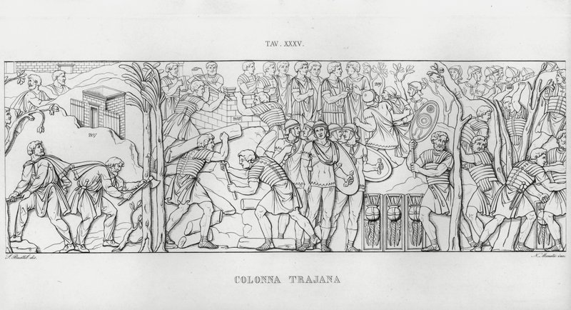 La Colonna Trajana, Trajan