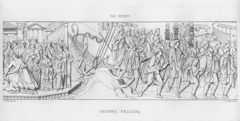 La Colonna Trajana, Trajan
