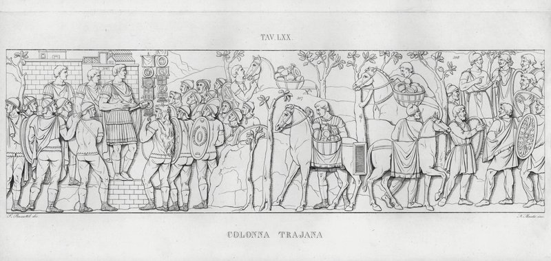 La Colonna Trajana, Trajan