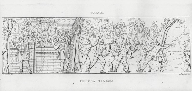 La Colonna Trajana, Trajan